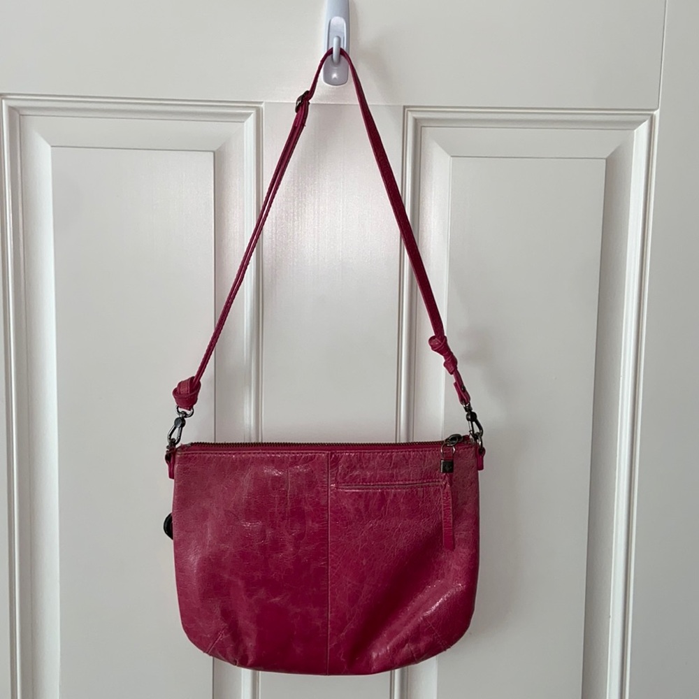The Sak pink leather bag